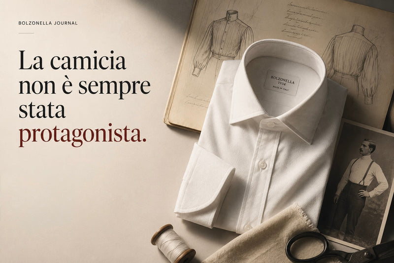 La camicia non è sempre stata fatta per essere vista