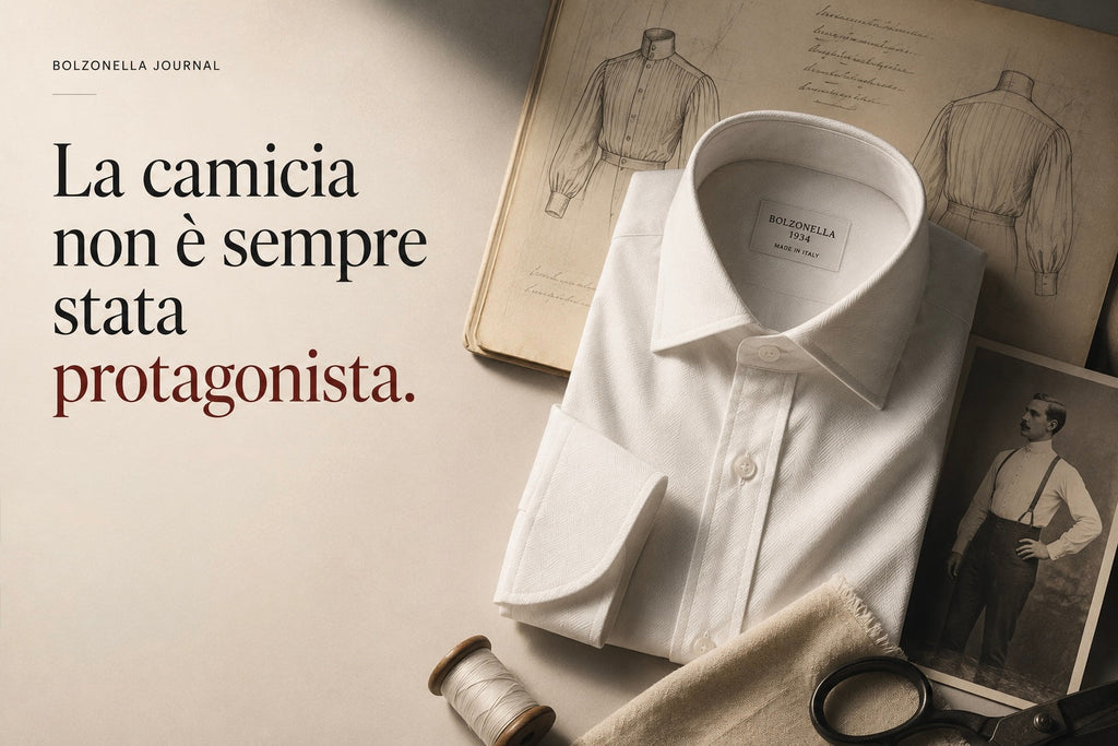 La camicia non è sempre stata fatta per essere vista