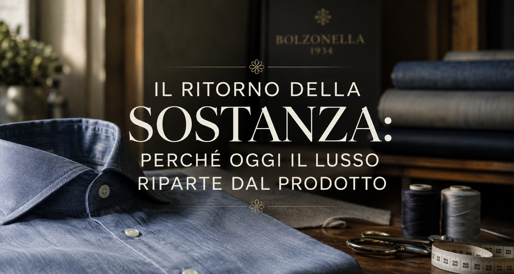 Il ritorno della sostanza: perché oggi il lusso riparte dal prodotto