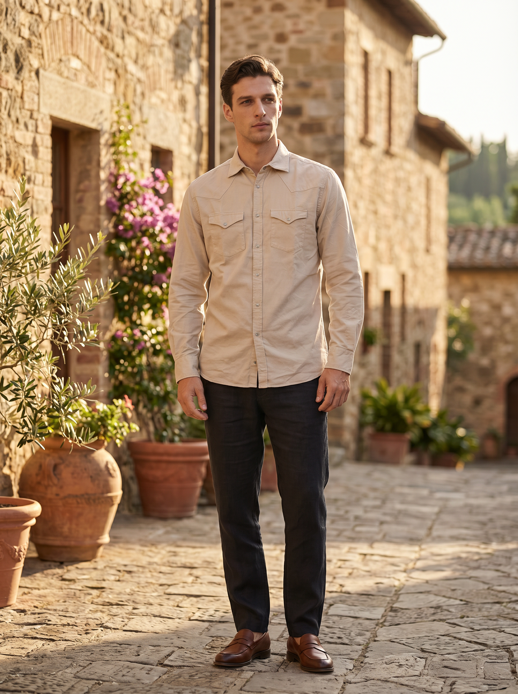 Camicia Uomo Classica