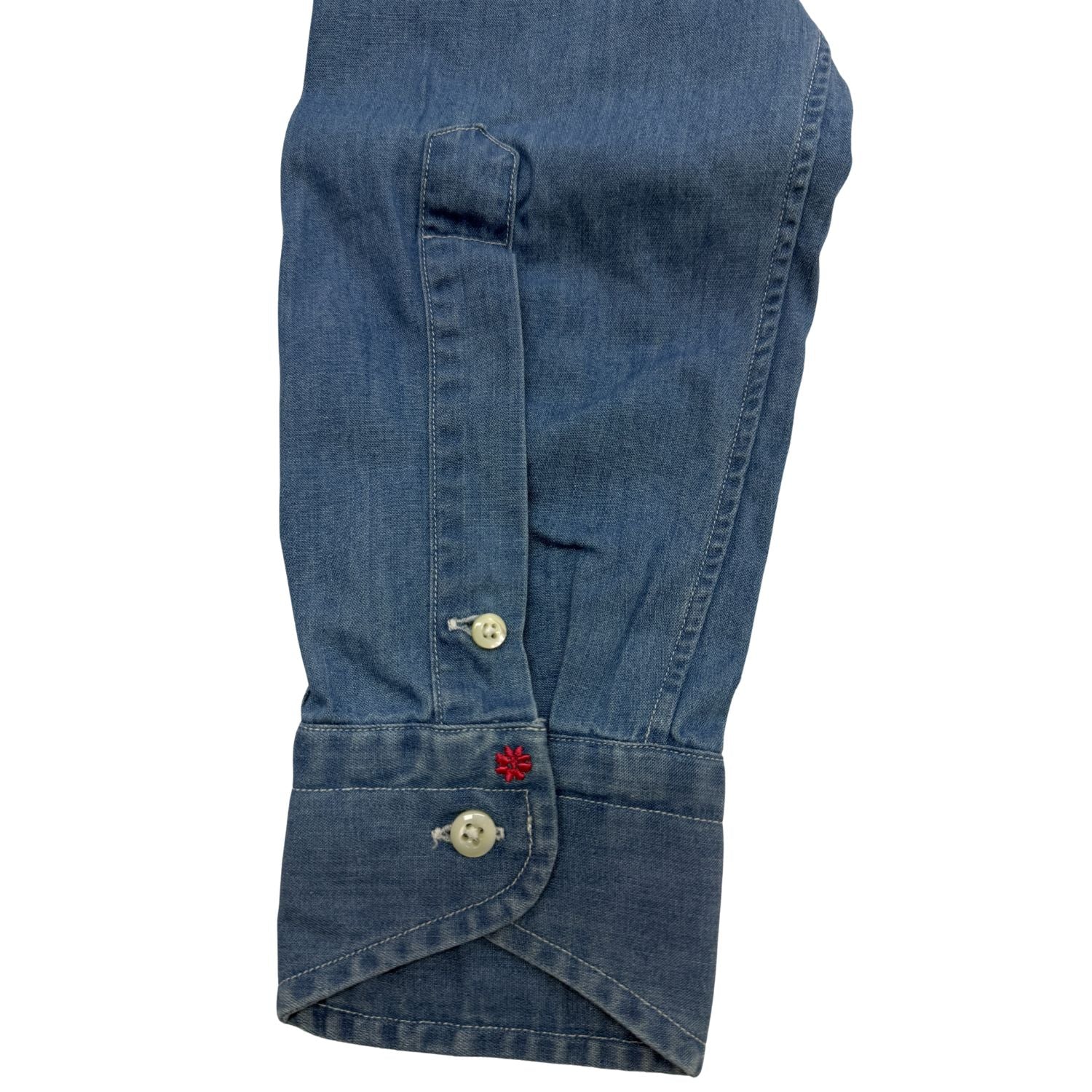 Camicia-azzurra-Harley98-DEN04/W02-polso