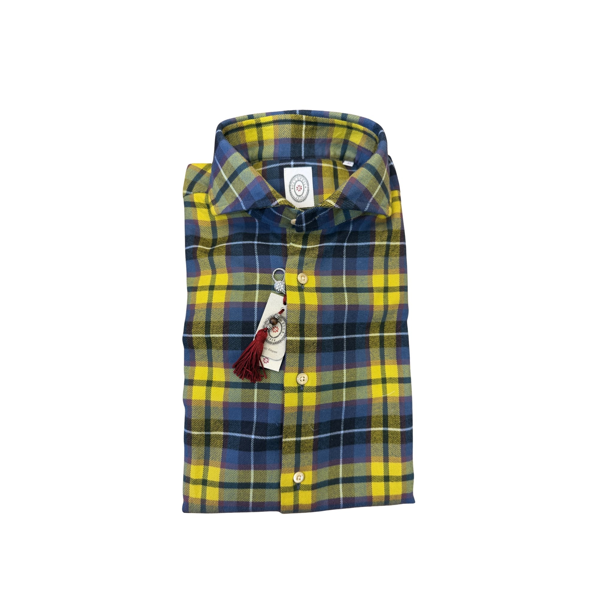 Camicia-blupattern-Harley98-6513/03-piegata