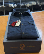 Camicia-bluscuro-velluto-Rbaddy-6507/05-primopiano