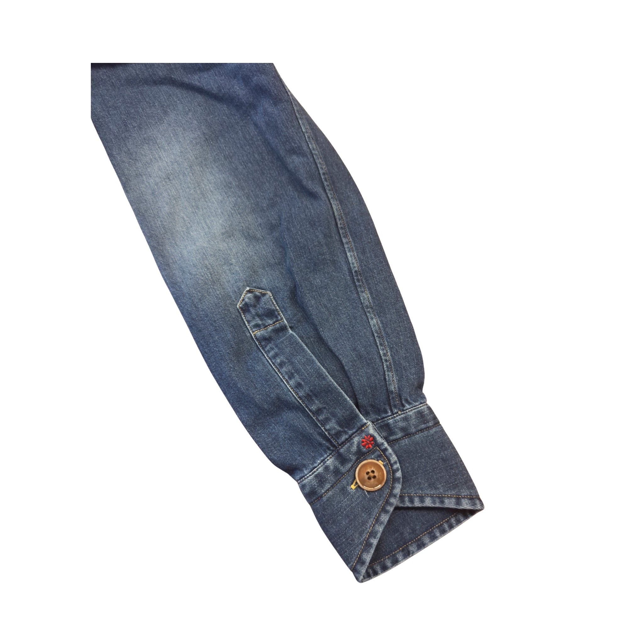 Camicia-denim-azzurro-Indy-DEN73/01-polso