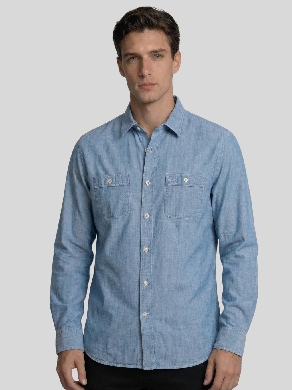 Camicia-denim-azzurro-Prisoner-Den02-primopiano
