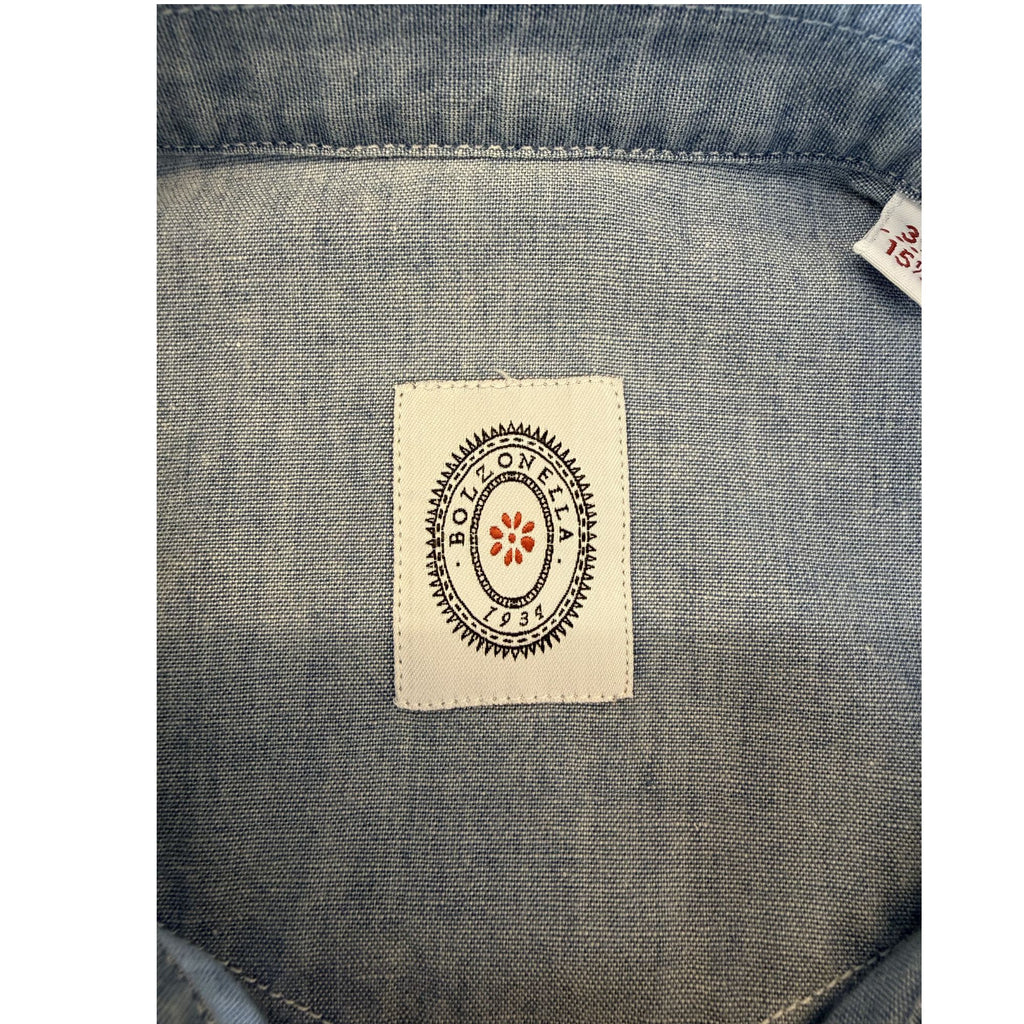 Camicia-denim-celeste-Buell98- DEN01/W01-logo