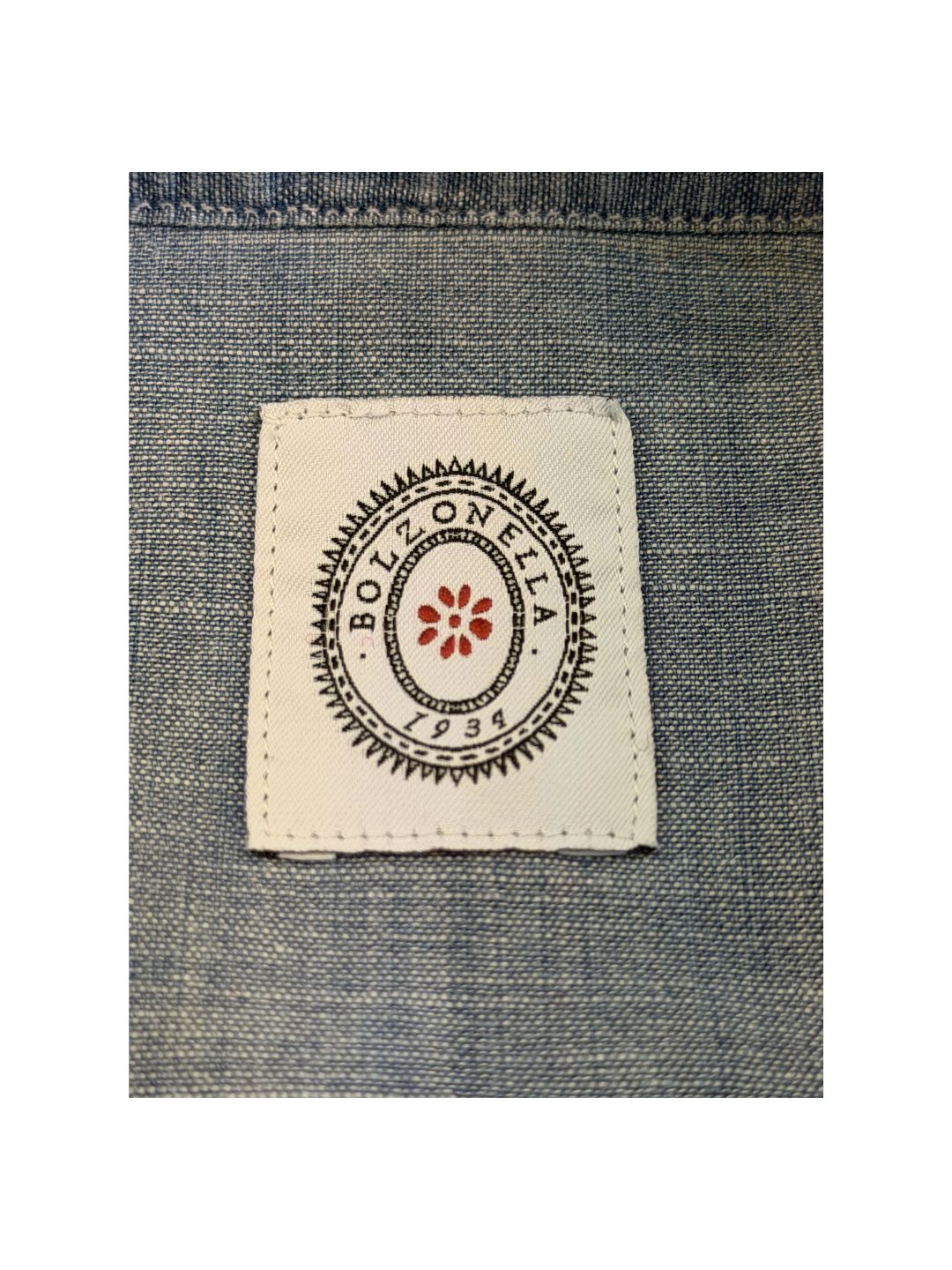 Camicia-denim-celeste-DEN02/W02-logo