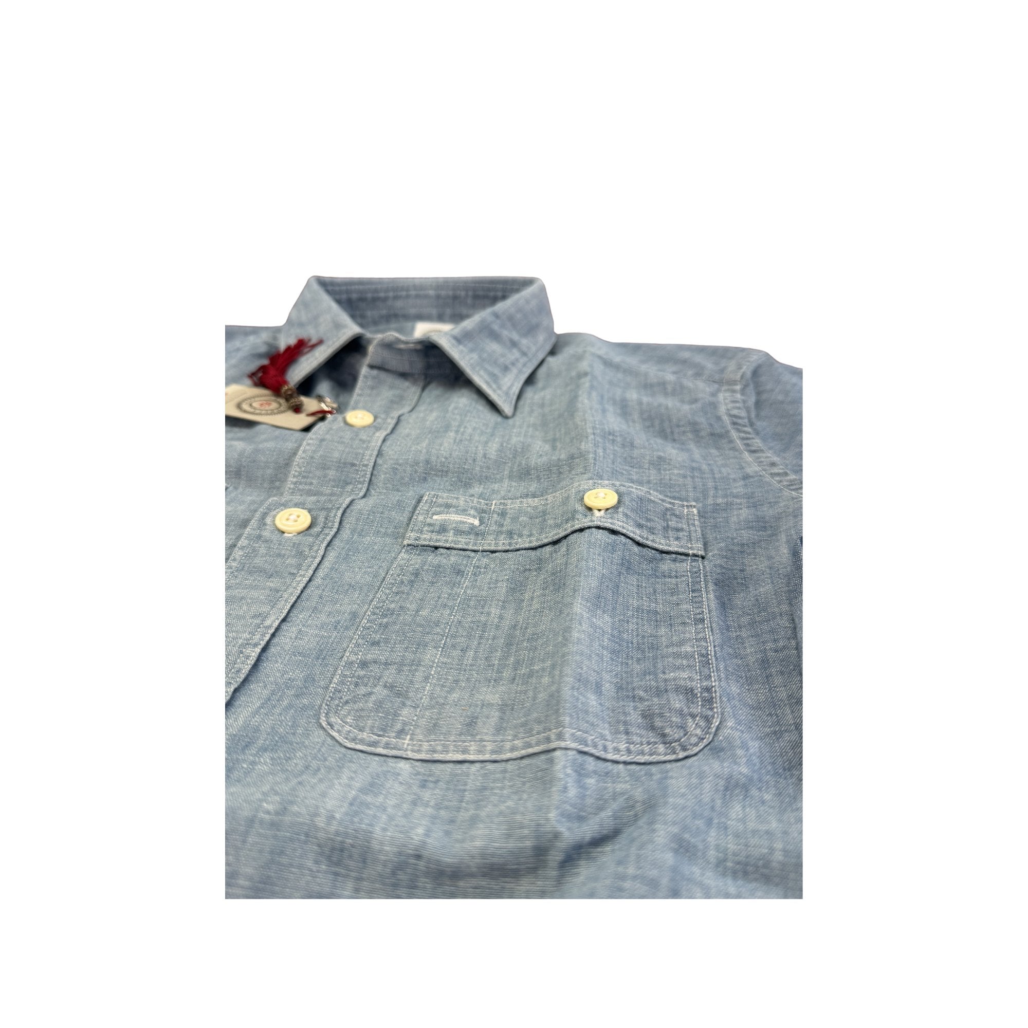 Camicia-denim-grigio-Prisoner-DEN02/03-tasca