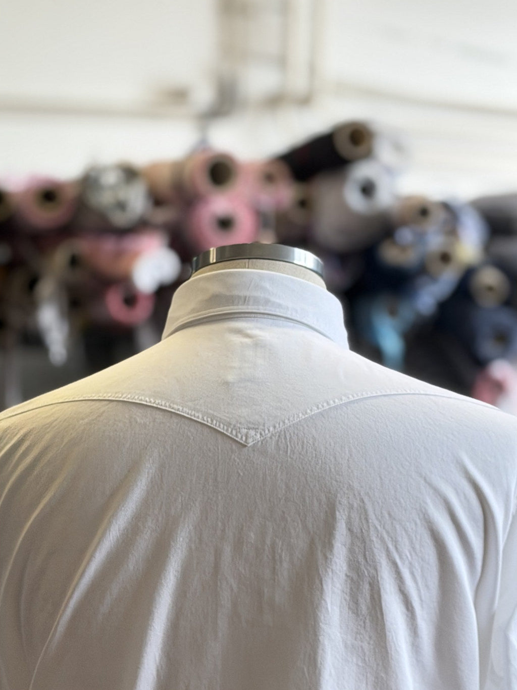 Camicia-denimbianco-Baddy98-DEN44/W01-posteriore