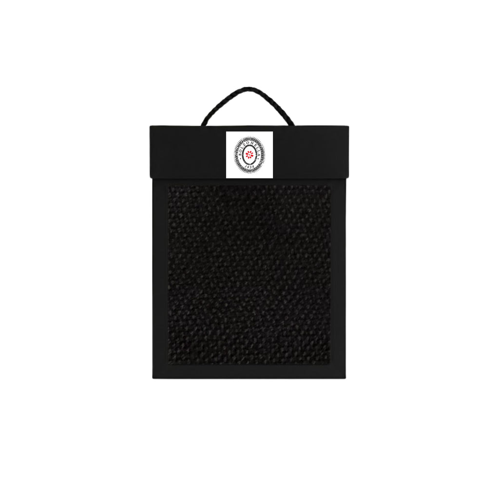 Camicia-nera-RBuell-5000/7009-campione-tessuto