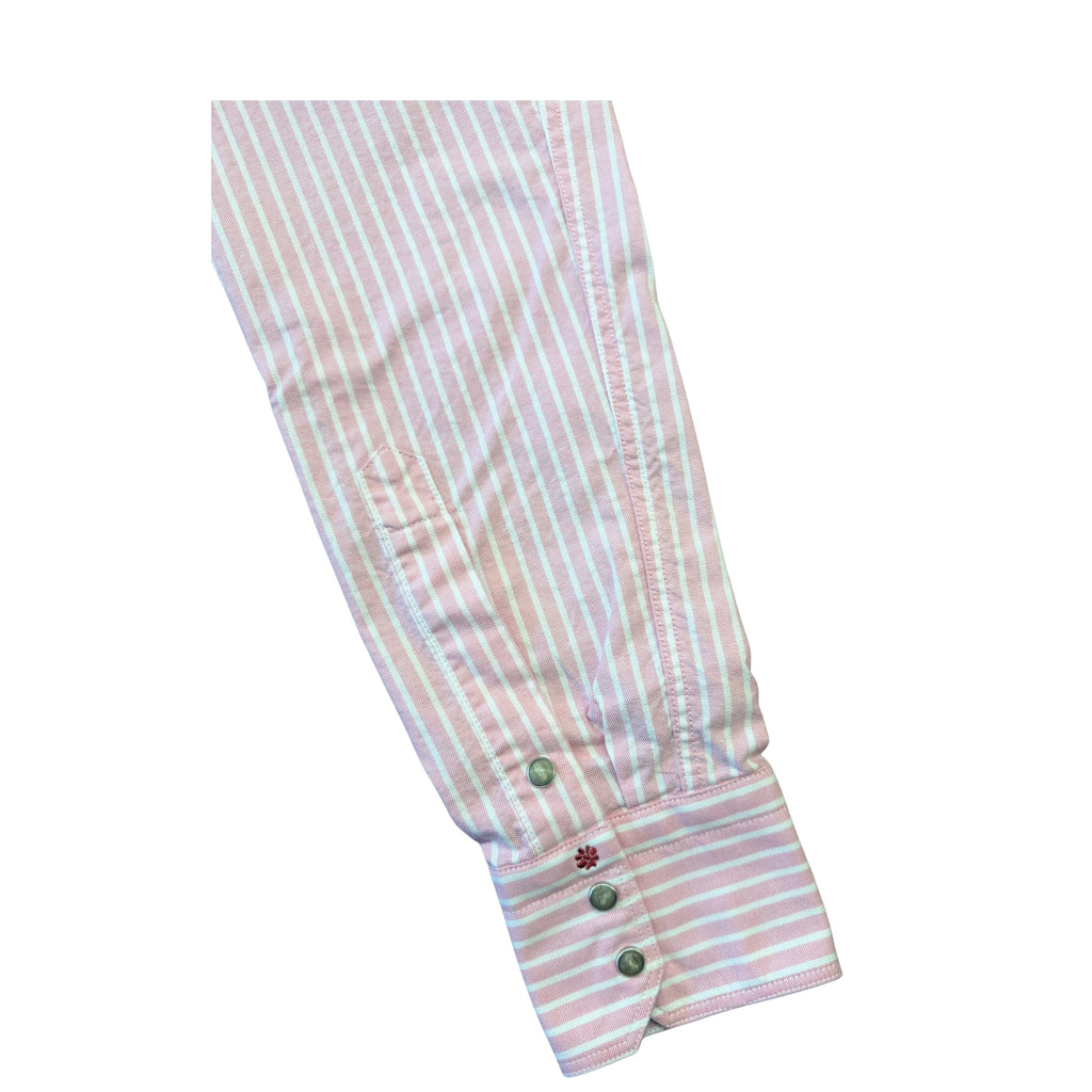 Camicia-righe-biancorosa-Baddy-3108/02-polso