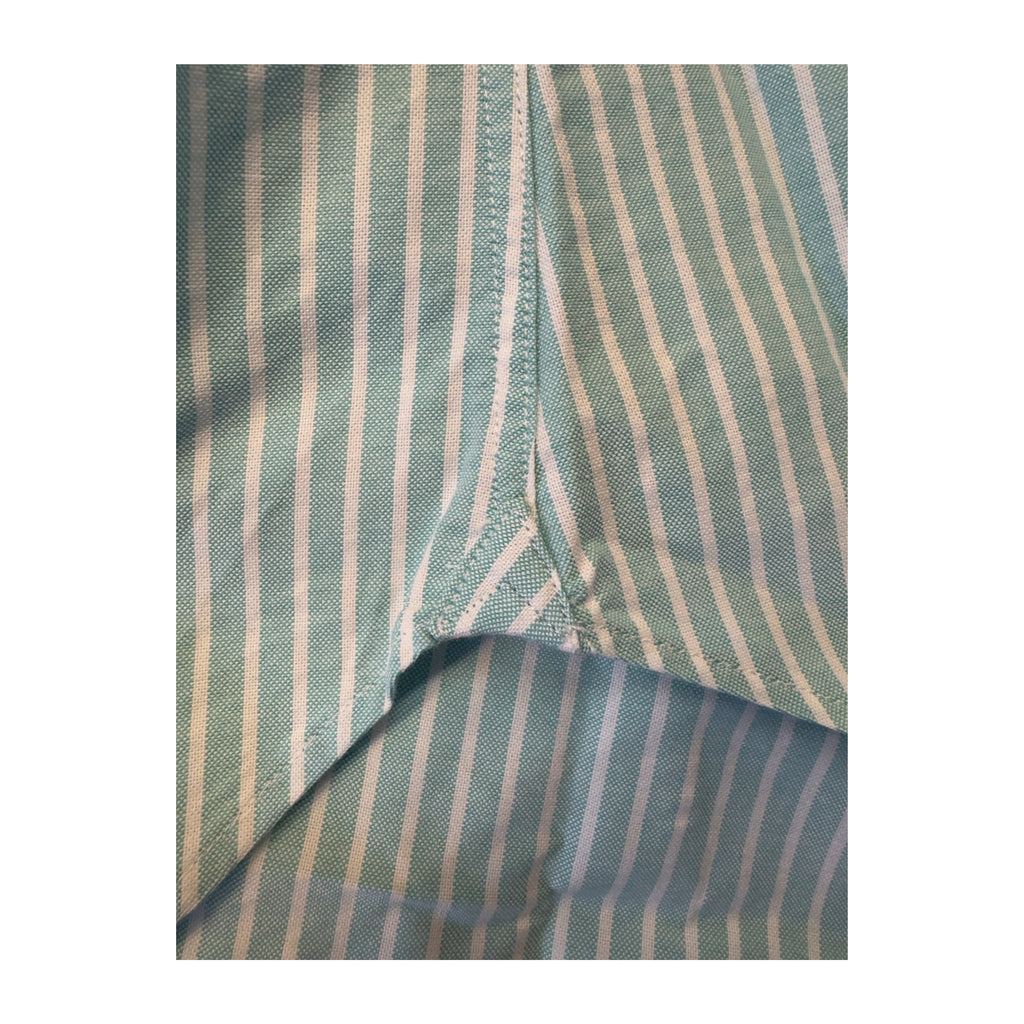 Camicia-righe-verdeacqua-Baddy-3108/01-triangolo-sul-fianco