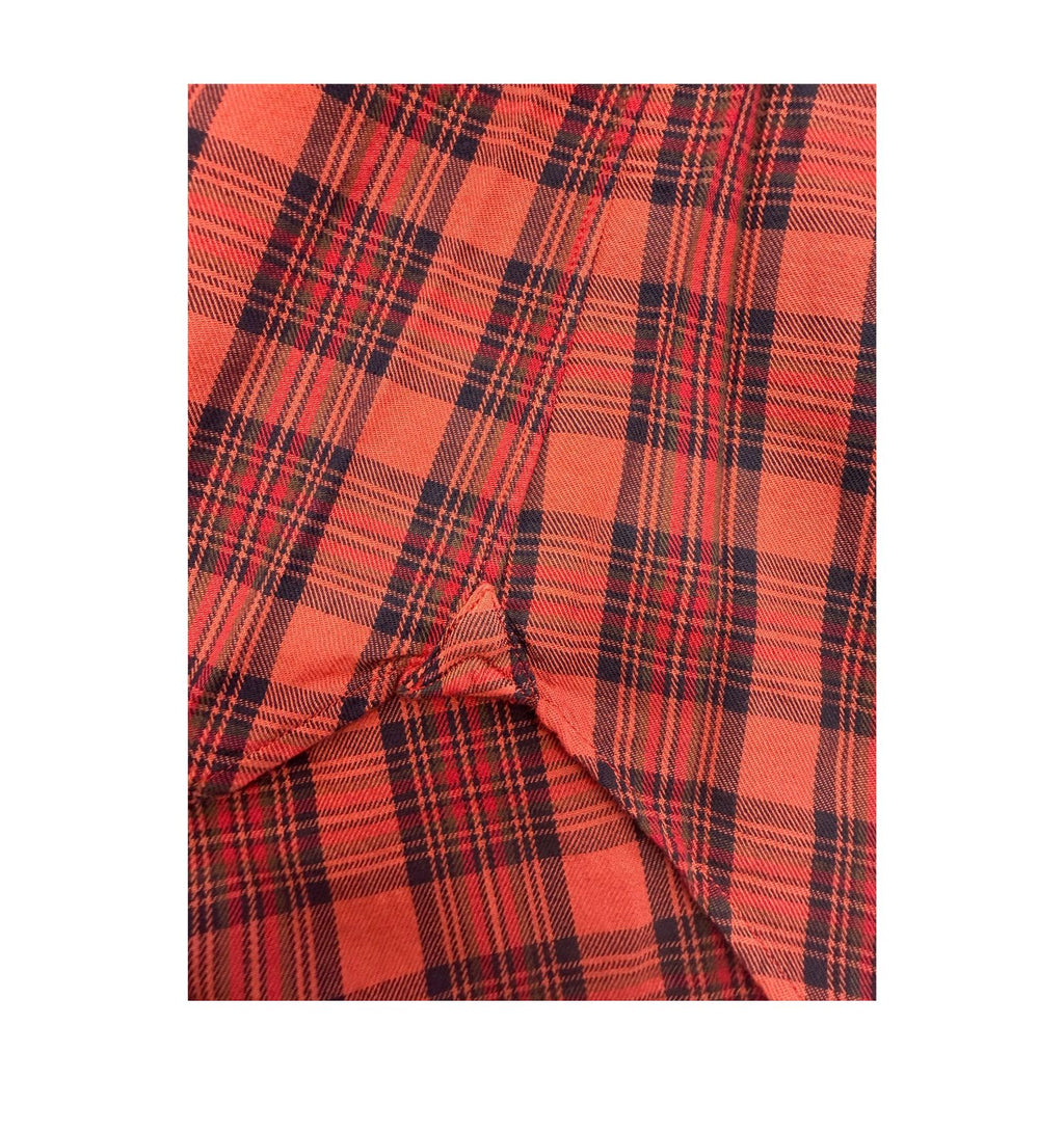 Camicia-rossopattern-Harley-6105/DR9 -triangolo-sul-fianco