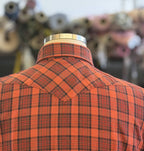 camicia-rossopattern-Harley-6105/DR9-posteriore